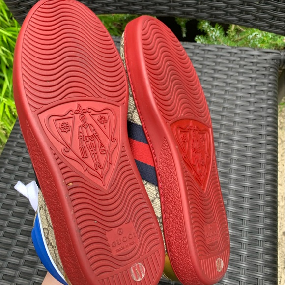 Gucci gg supreme leather high tops - Picture 11 of 13